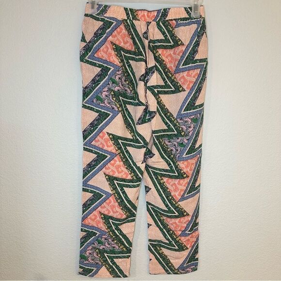 Abstract Geometric Print Lounge Pajama Pants - Picture 3 of 7